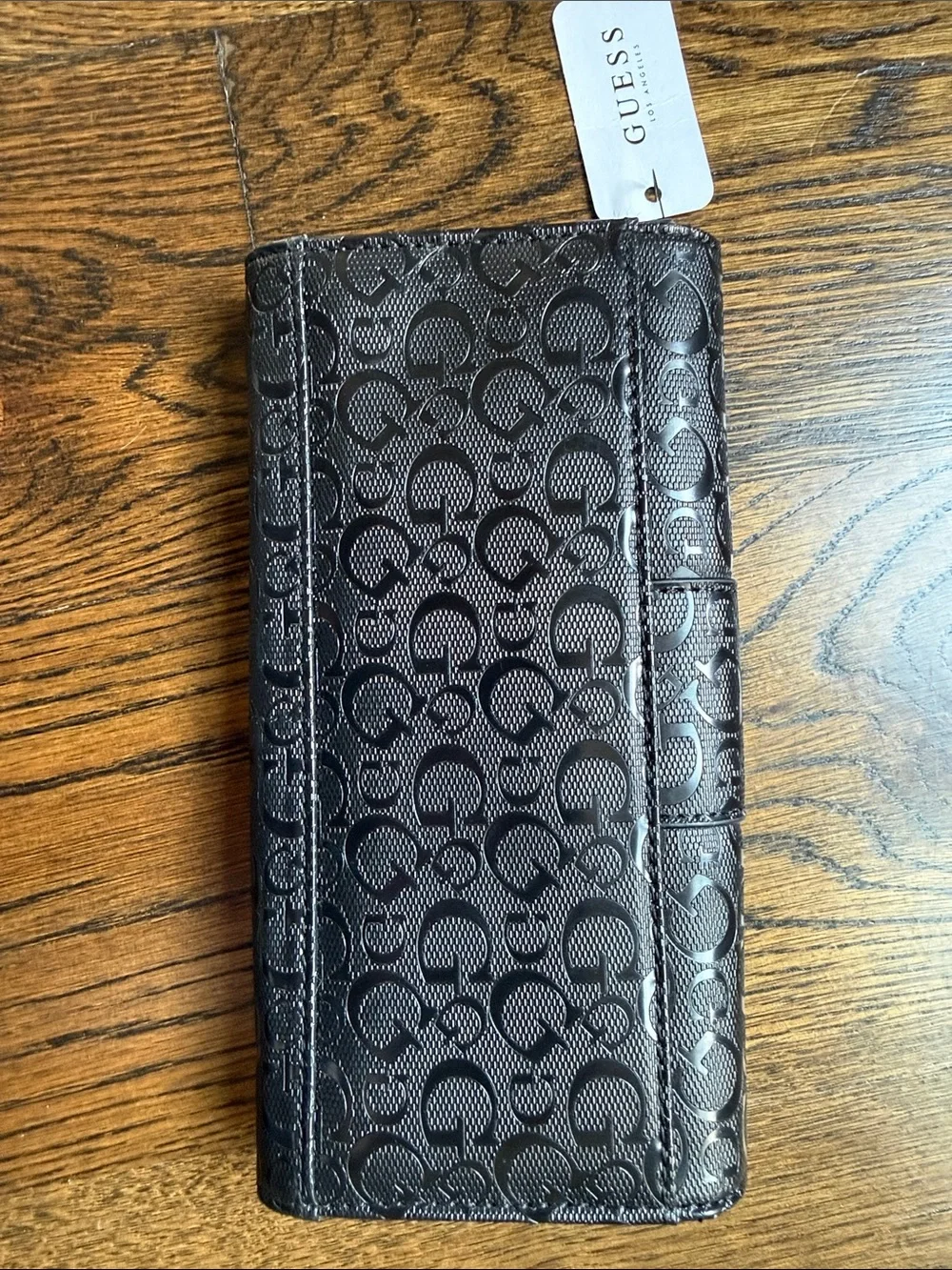 GUESS black womens wallet NWT